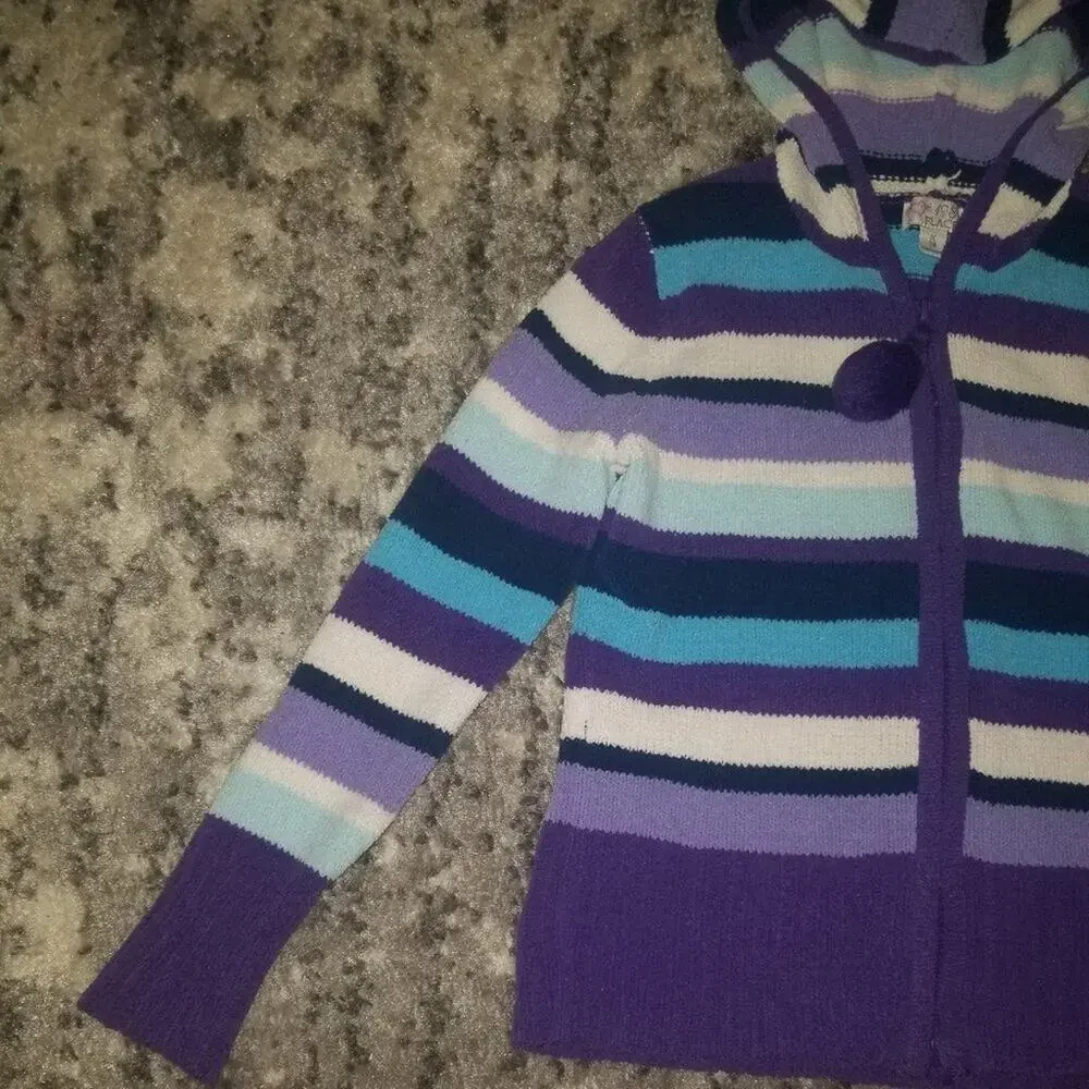 Childrens Place Purple Sweater size M 7/8
